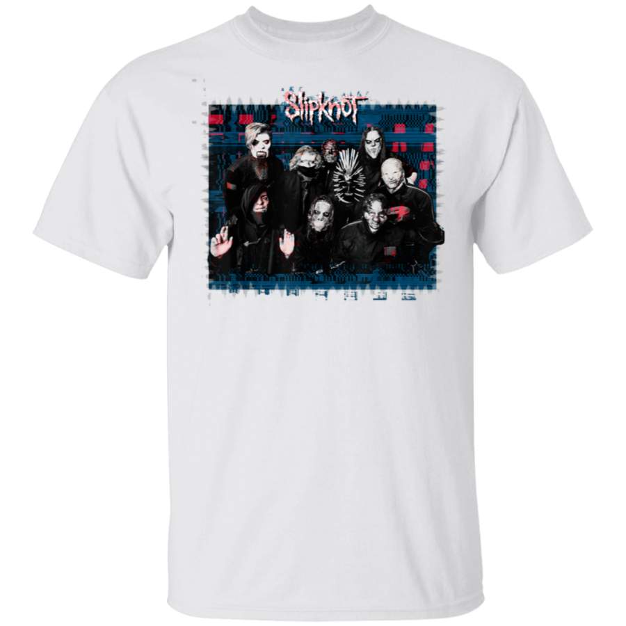 Slipknot Official We Are Not Your Kind Blue Glitch TShirt