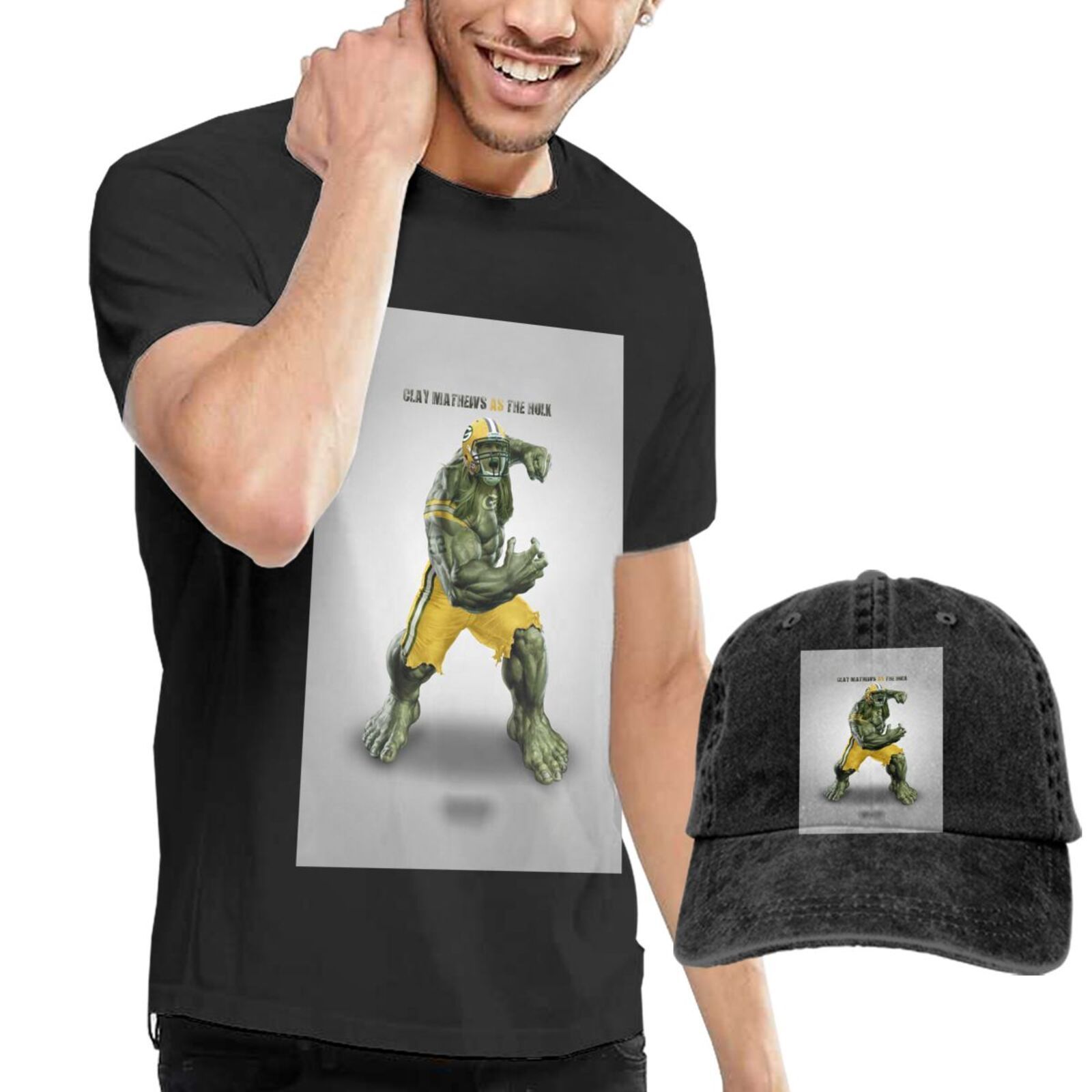 Green Bay Packers Men’s t-shirt and hats