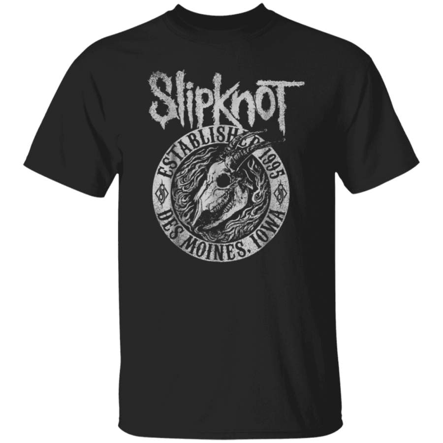 Slipknot Iowa Skull 1995 Tshirt