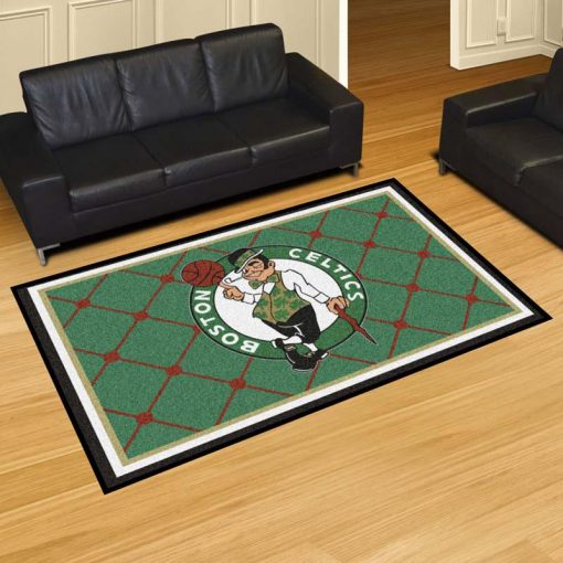 Boston Celtics Logo Custom Area Rug Carpet Full Sizes Home Living Rugs Carpet Decor