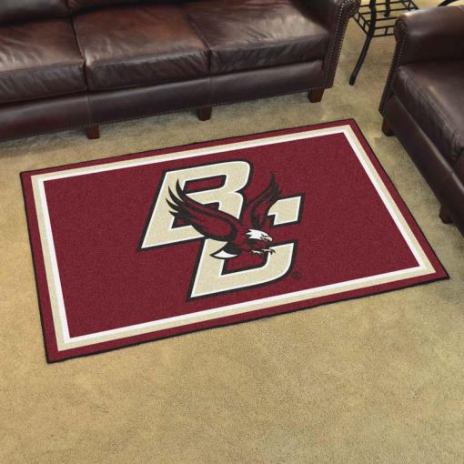 Boston College Logo Custom Area Rug Carpet Full Sizes Home Living Rugs Carpet Decor