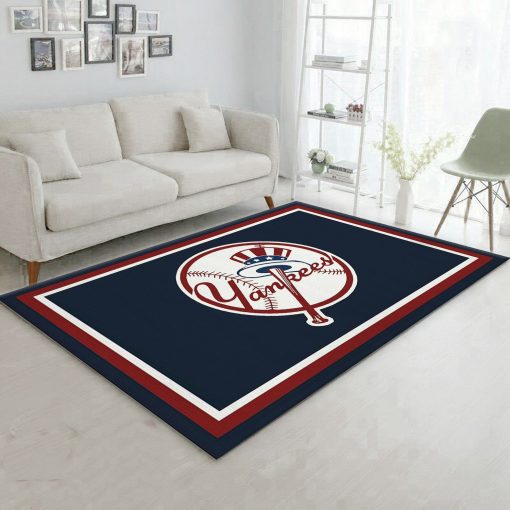 New York Yankees Imperial Spirit Rug Rug All Over Print Logo Custom Area Rug Carpet Full Sizes Home Living Rug Carpet Decor