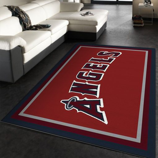 Los Angeles Angels Imperial Spirit Rug Rug All Over Print Logo Custom Area Rug Carpet Full Sizes Home Living Rug Carpet Decor