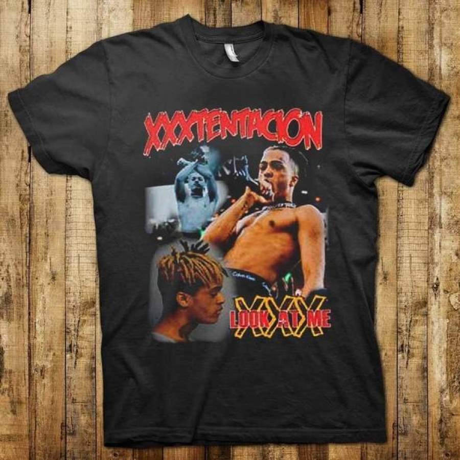 Men Summer T-Shirt Xxxtentacion Inspired Revenge Tour Hip Hop Rap T-Shirt Men’S Casual Shirt