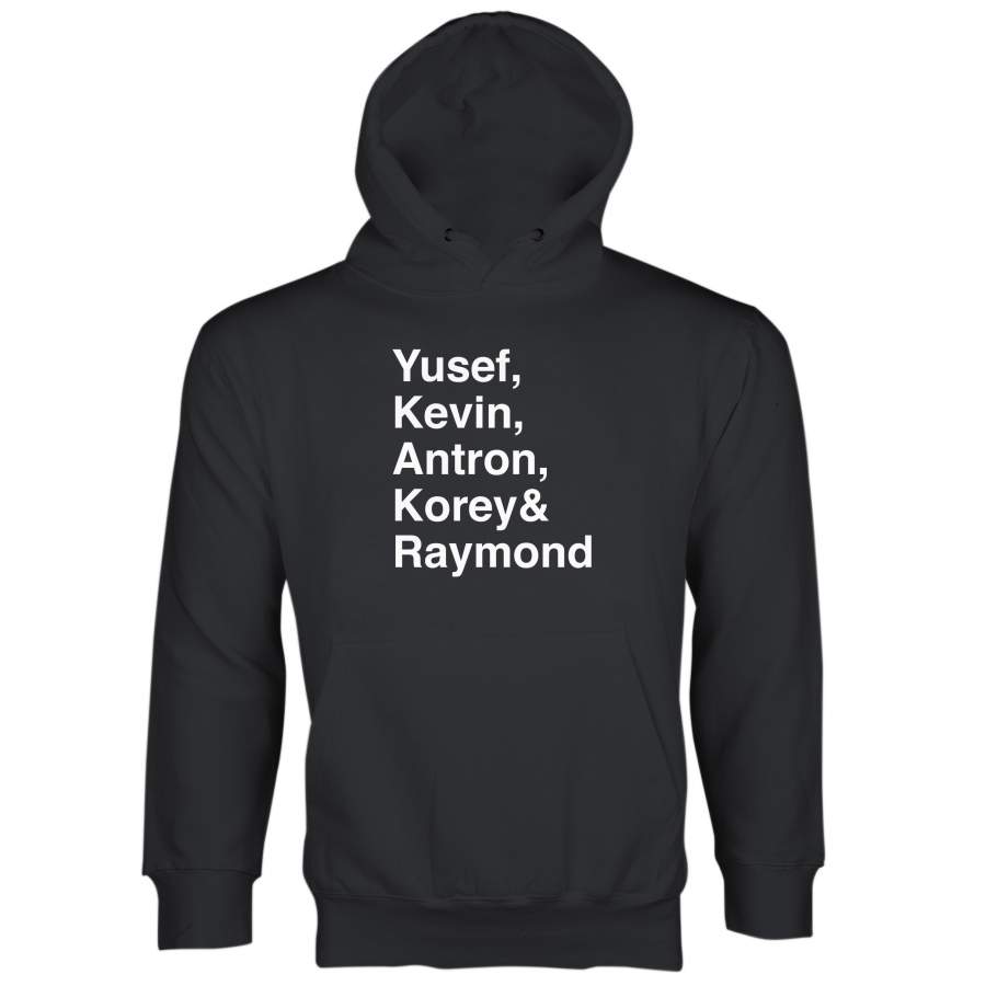 Central Park 5 Hoodie Yusef Kevin Antron Korey Raymond Central Park Five Hoodie