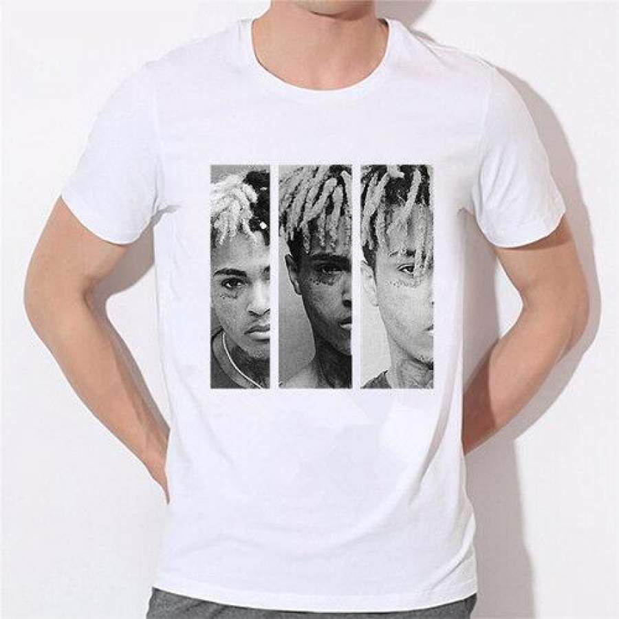 Xxxtentacion Rip Tribute White Shirt Unisex Fashion Tops Tee Look At Me