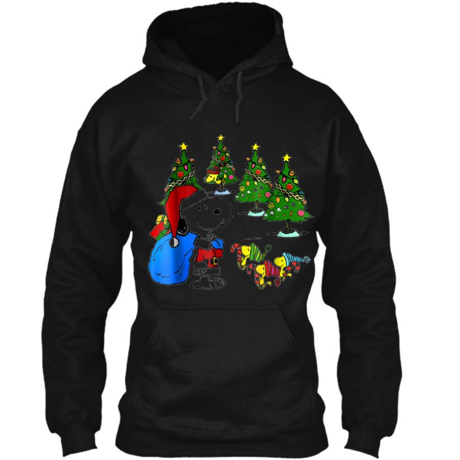 Happy Christmas Peanuts-Snoopy Tee Pullover Hoodie Christmas Gift Ideas