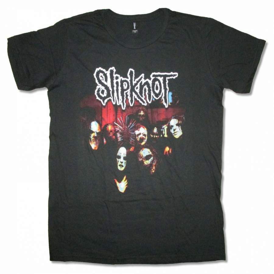 Slipknot Squad Mens Black T Shirt New