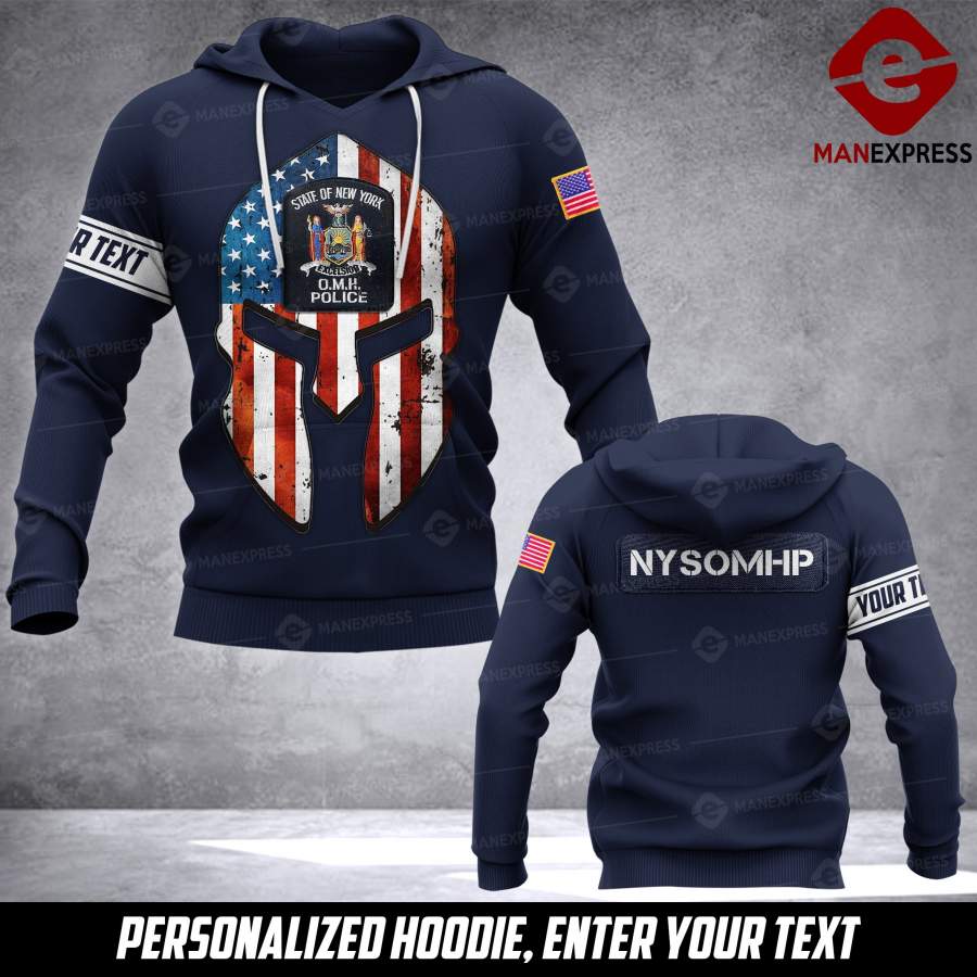 Ah Personalized New York State Office Of Mental Health Police – Nysomhp All-over Pullover Hoodie Print Unisex