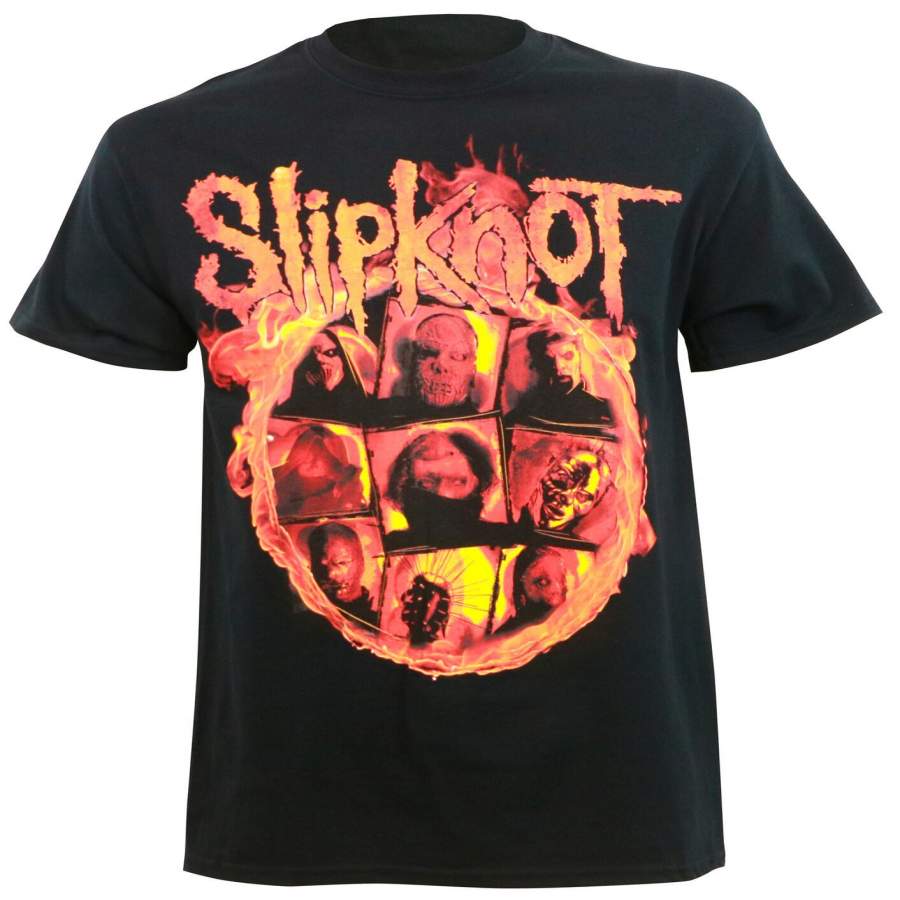 Authentic Slipknot We Are Not Your Kind Fire T-shirt