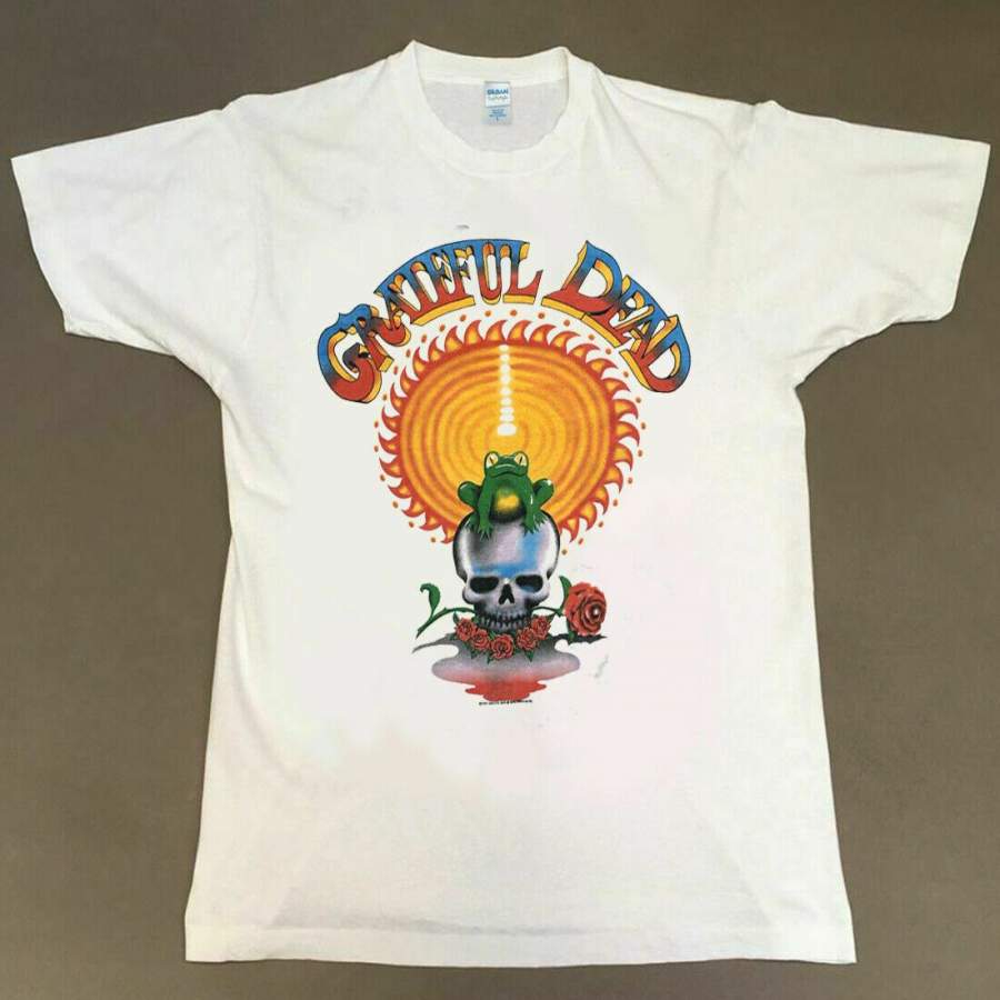 Grateful Dead Santana Mountain Aire Rare Concert Tour T-Shirt