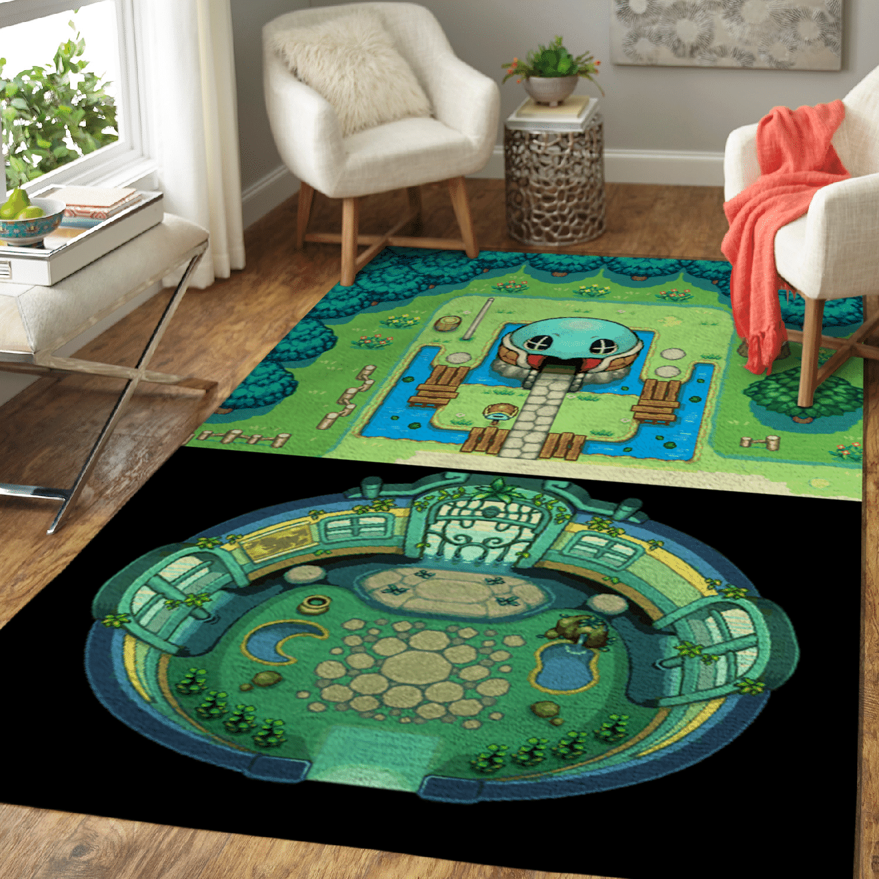 SQUIRTLE POKEMON HOME RUG