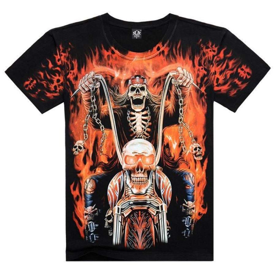 Ghost Rider T-Shirt 3D All Over Print