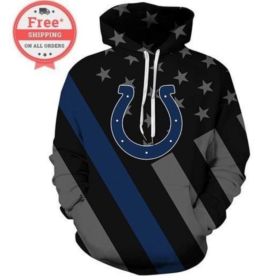 Indianapolis Colts Football Team Unisex Sport Hoodie Unisex 3D All Over Print