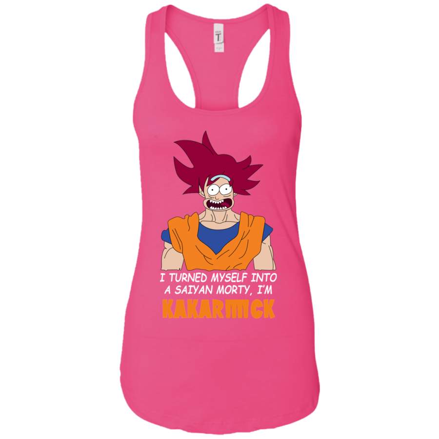 Rick and morty i’m kakariiick Ladies Tank