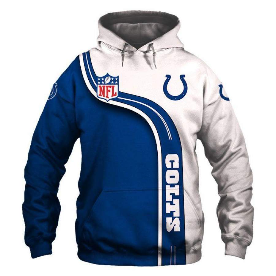 Indianapolis Colts Hoodie 3D Style2186 All Over Printed