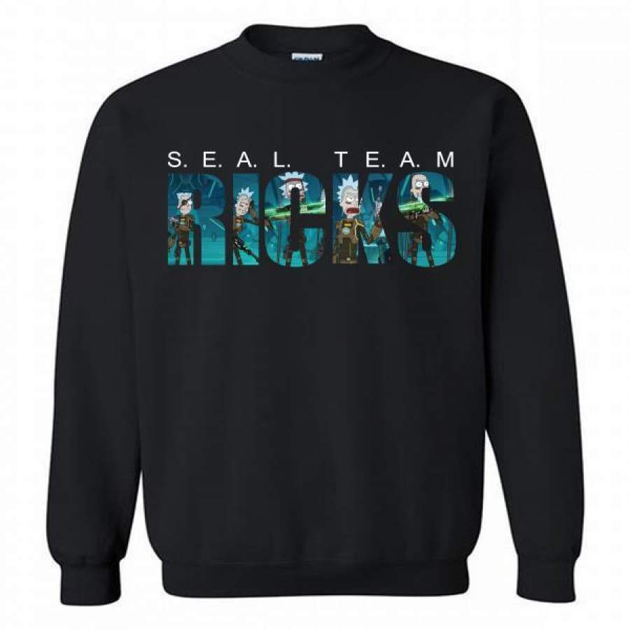 Rick and Morty Seal Team Ricks Crewneck Sweatshirt