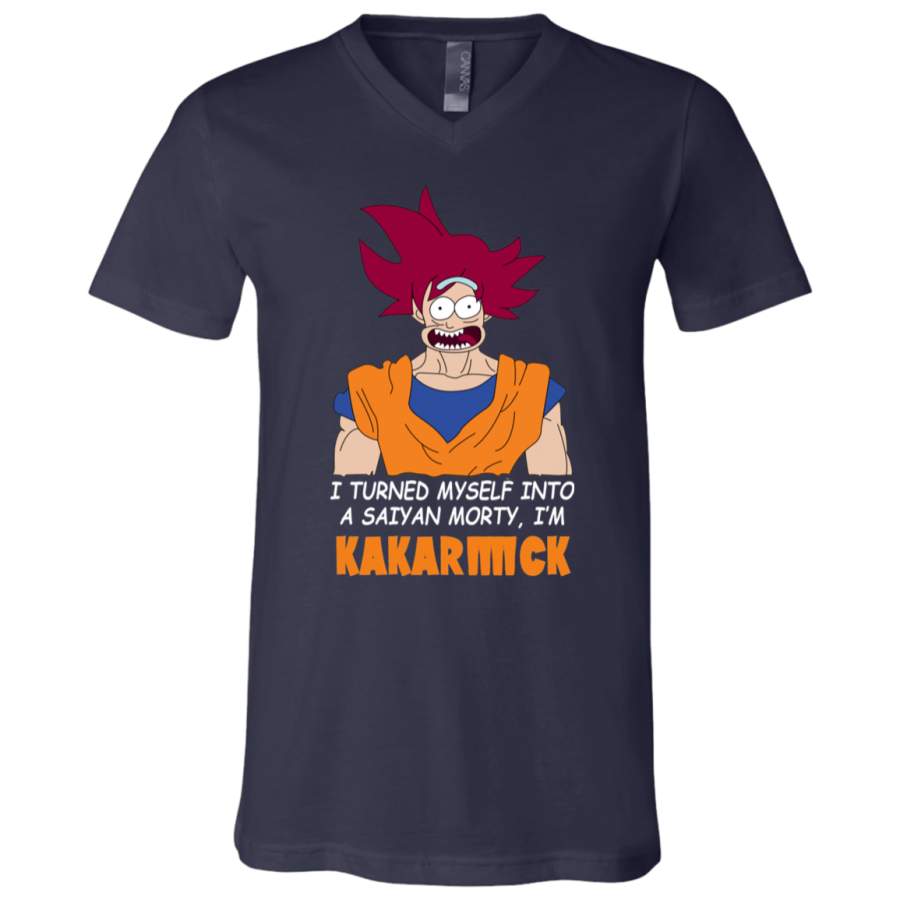 Rick and morty i’m kakariiick Unisex V-Neck