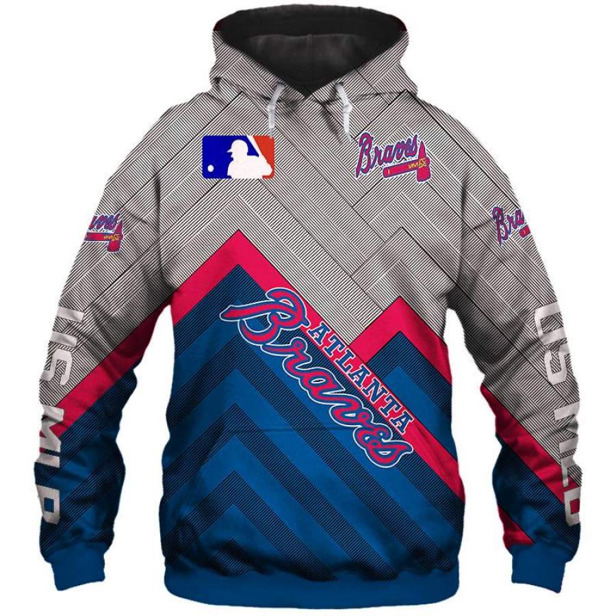 Atlanta Braves Hoodie Unisex 3D All Over Print