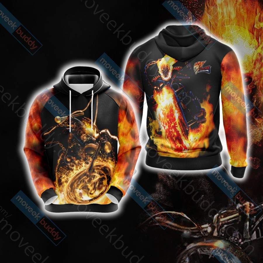 Ghost Rider All-over print unisex pullover hoodie