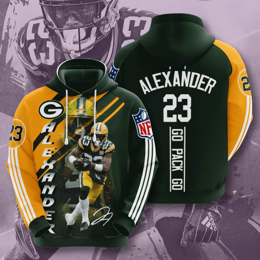 Green Bay Packers Jaire Alexander Hoodie Unisex 3D All Over Print