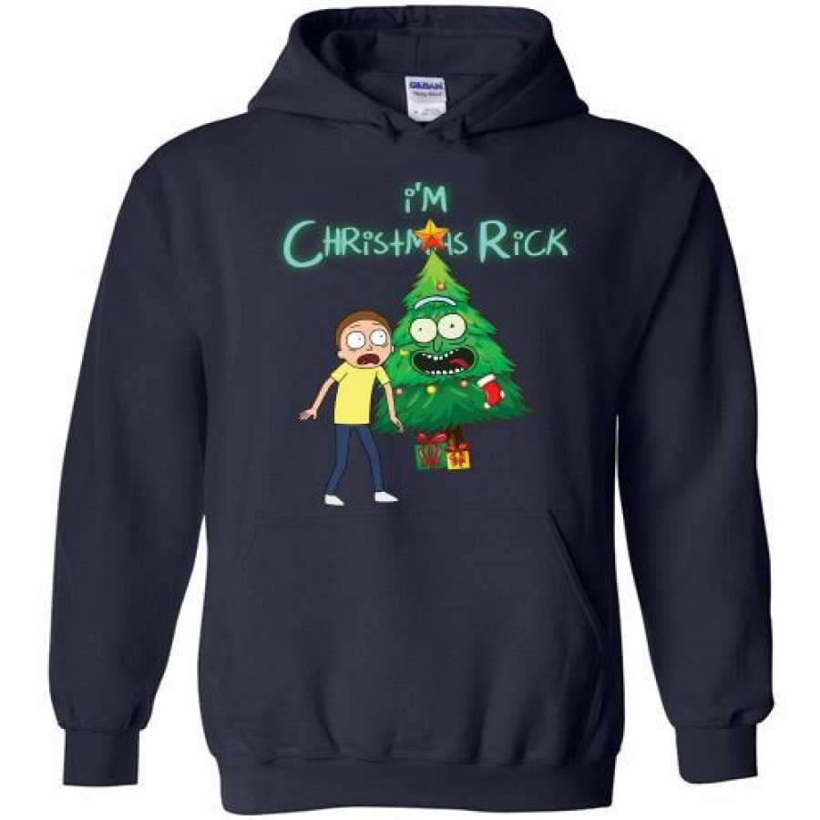 I’m Christmas Rick Sweatshirt Rick And Morty Funny Xmas Hoodie