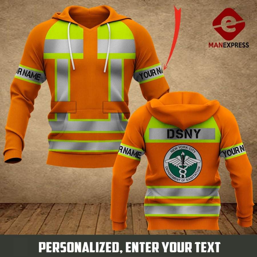 Dsny – The City Of New York Department Of Sanitation Mpp All-over print unisex pullover hoodie