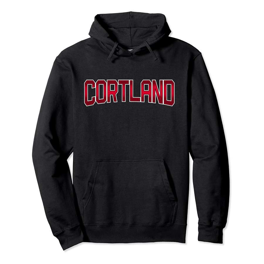 Cortland New York Sports Varsity Style Ny Town Pullover Pullover Hoodie Unisex 3D All Over Print