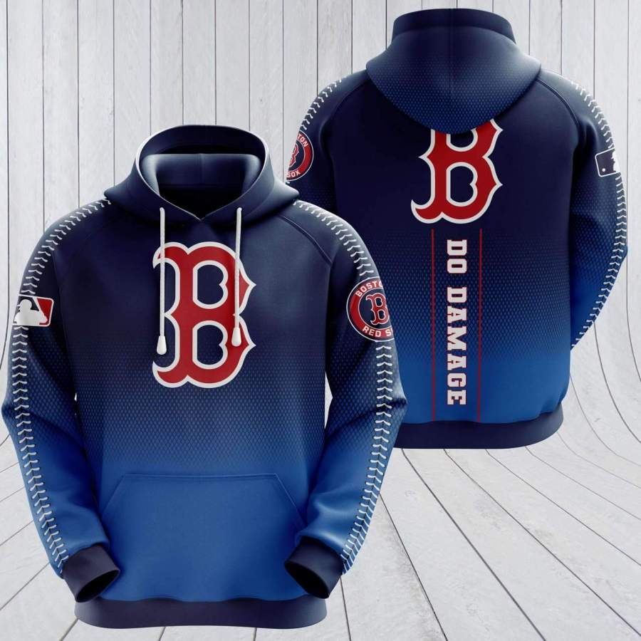 Boston Do Damage Hoodie Unisex 3D All Over Print