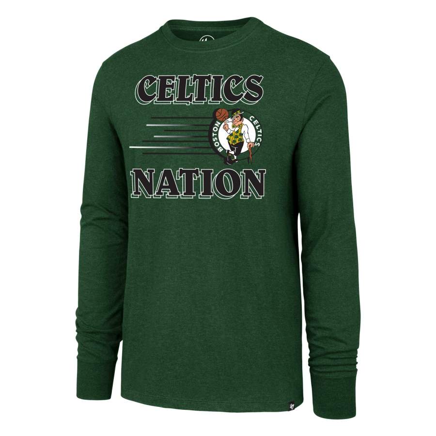 Boston Celtics Regional Club Ls T-Shirt 3D All Over Print Mens