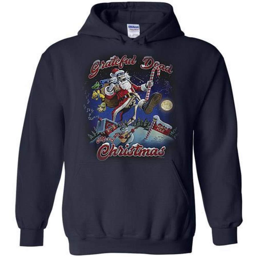 Grateful Dead Christmas Sweatshirt Cool Christmas Hoodie