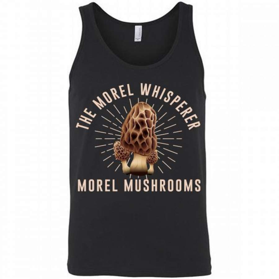 The Morel Whisperer Morel Mushroom Hunting Tank Top