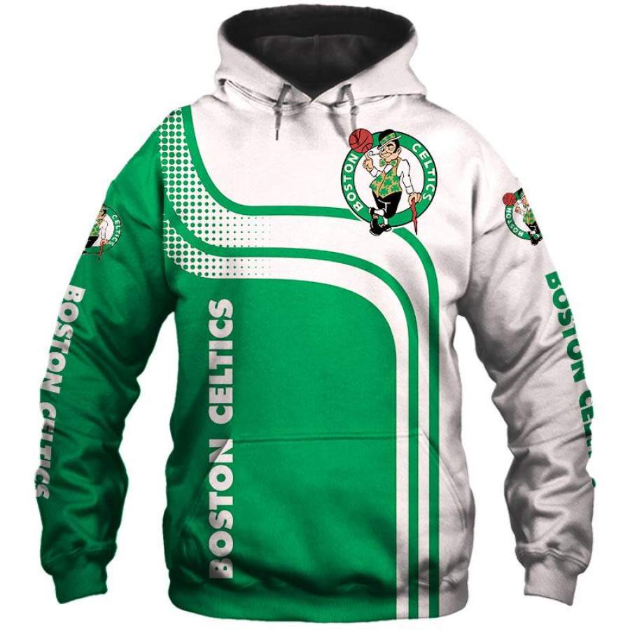 Boston Celtics Hoodie 3D Style5435 All Over Printed