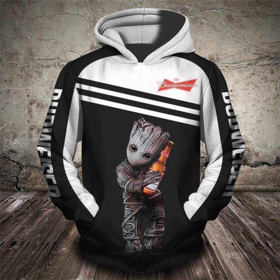 Budweiser Hoodie Unisex 3D All Over Print