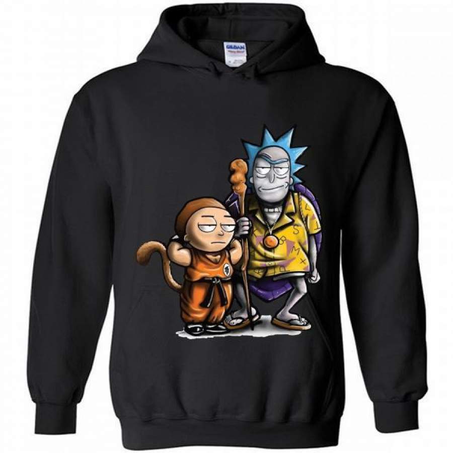 Rick and Morty X Dragon Ball Hoodie