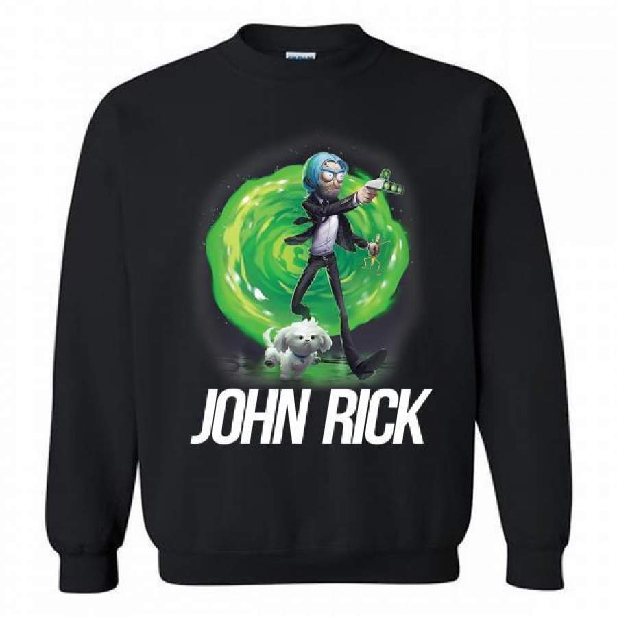 Rick and morty John rick Crewneck Sweatshirt