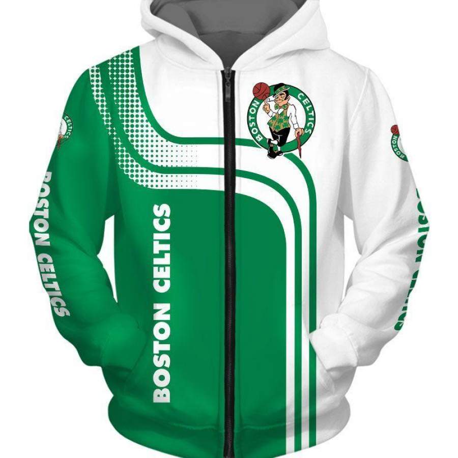 Boston Celtics Hoodie 3D Style1891 All Over Printed