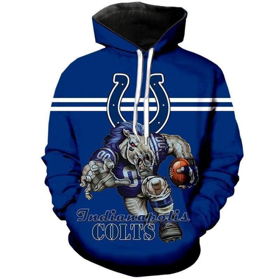 Indianapolis Colts Hoodie 3D Style627 All Over Printed