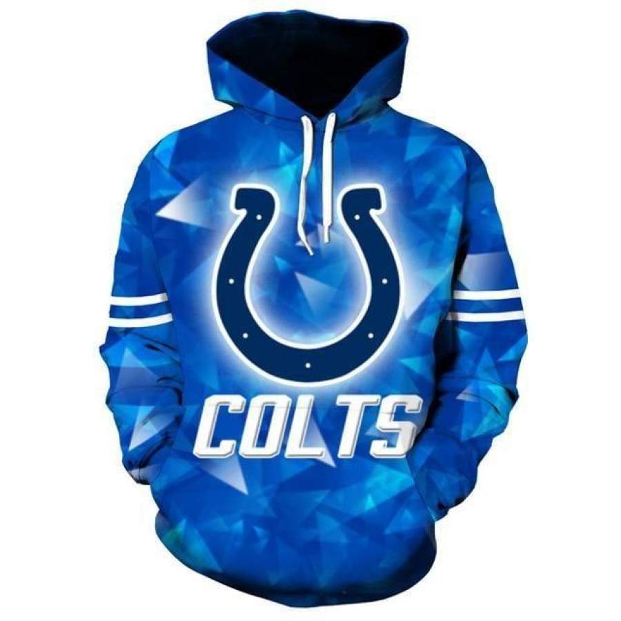 Indianapolis Colts Hoodie 3D Style628 All Over Printed