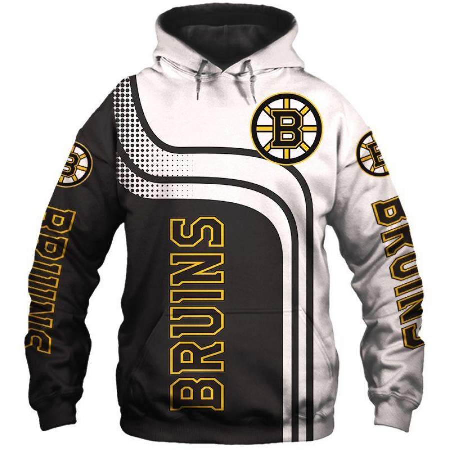 Boston Bruins Hoodie 3D Style1413 All Over Printed