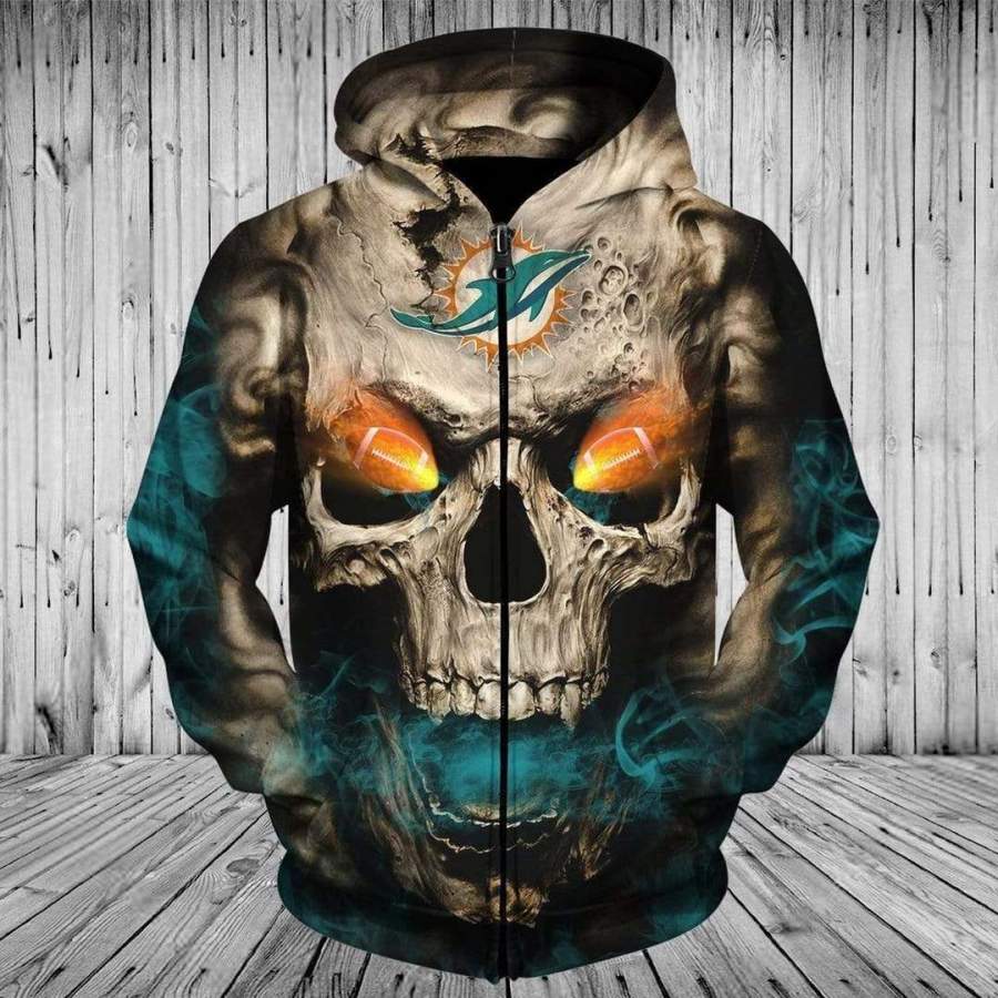 Dolphins Hoodie 3D Style552 All Over Printed