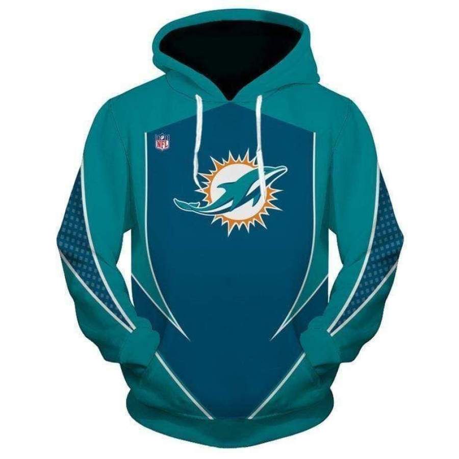 Dolphins Hoodie 3D Style164 All Over Printed