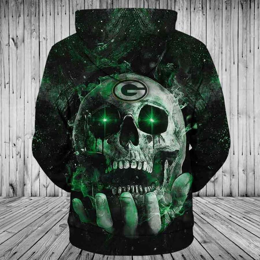 Green Bay Packers Apparel 526 Hoodie All Over Printed