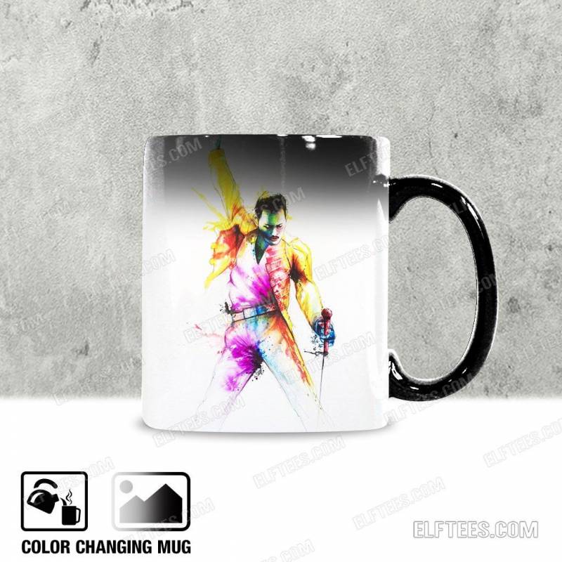 Freddie Mercury Color Changing Mug – MFMQ01A