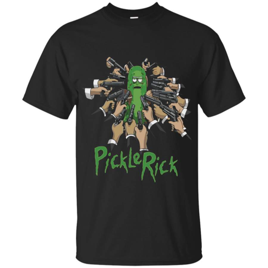 Rick and Morty Pickle Rick John Wick Solenya T-Shirt