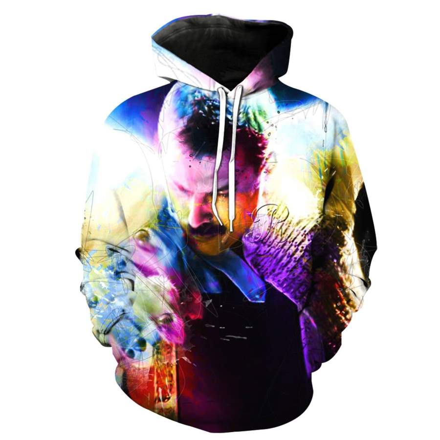 Freddie Mercury 3D full over print Hoodie, Sweater, TShirt RH-176