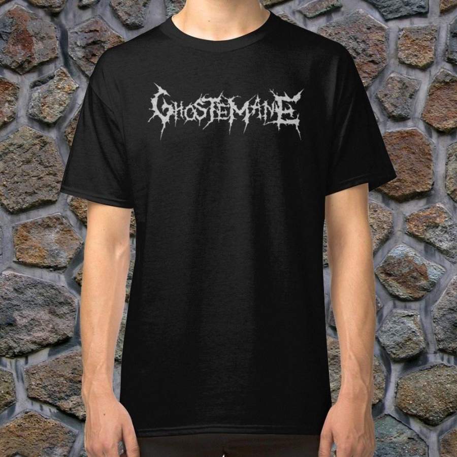 Ghostemane Custom Mens Black T-Shirt Short Sleeve Round Neck Male Graphic Tops