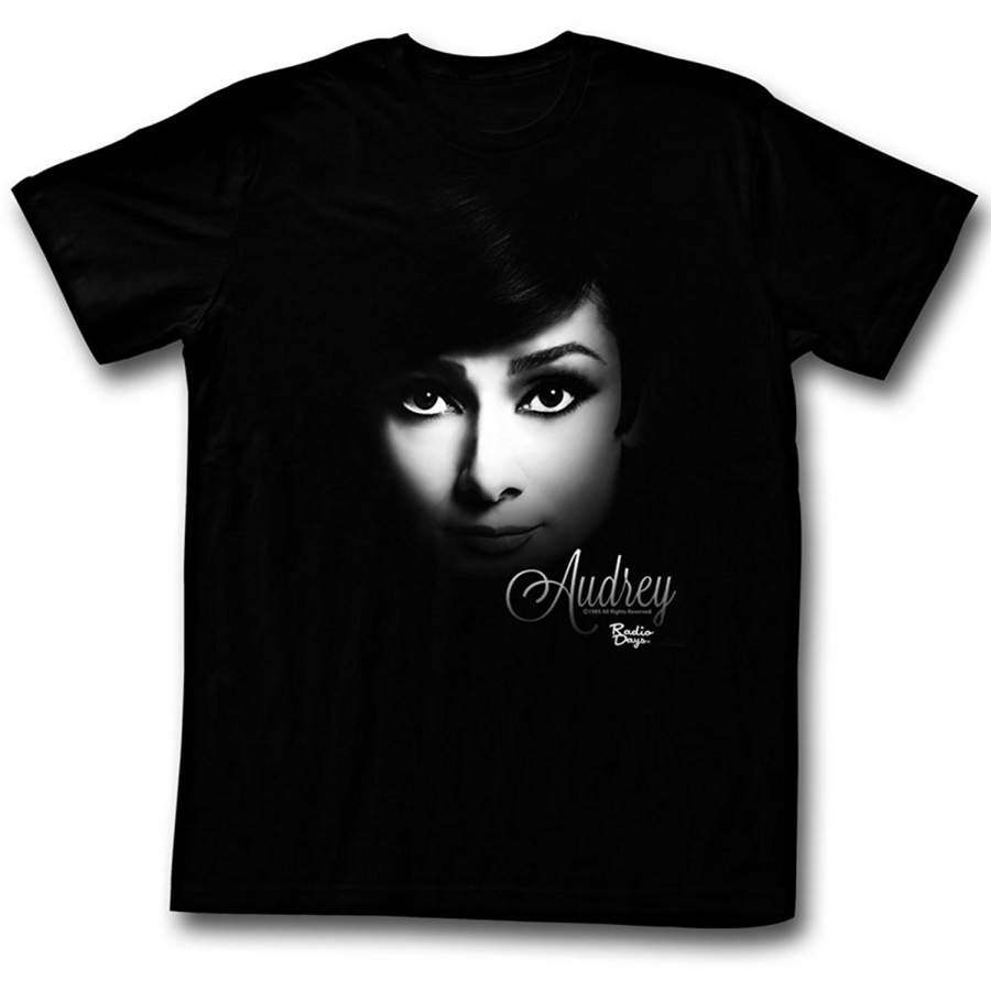 Hollywood Sirens Men’s Spooky Ghost Lady T-Shirt XXXL-Large Black