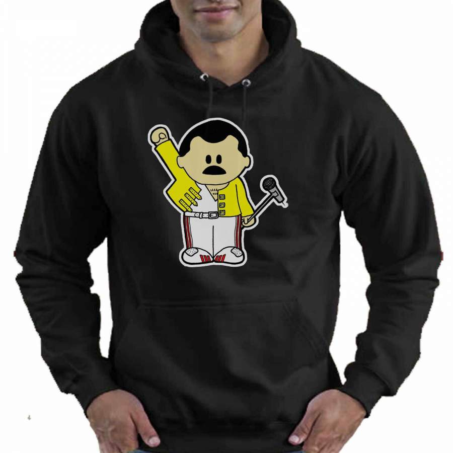 Freddie Mercury Inspired Gift Adult Hoodie Hooded Top