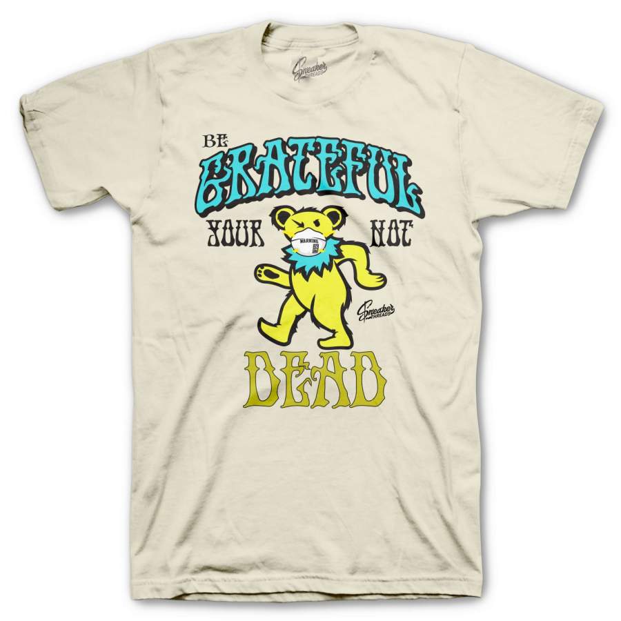 Dunk SB Grateful Alive Shirt – Sail/Yellow